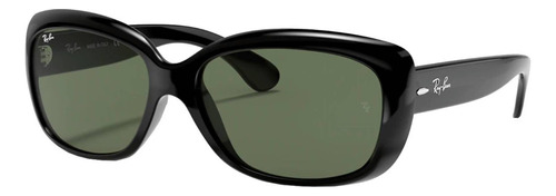 Lente Solar Ray-ban Jackie Ohh Mujer Color Negro Diseño Protección Uv