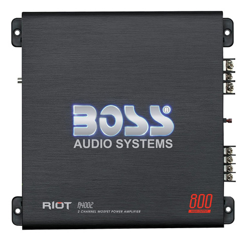 Amplificador De Sonido Boss, 8000 W, 2 Canales, Clase A/b