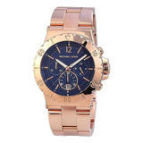 Reloj Michael Kors Mk5410 Mujer Acero Color Cobre Original