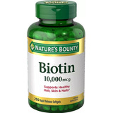 Biotina 10,000 Mcg Nature Bounty 250 Cápsulas