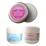 Crema Hidratante Facial + Cremas Antiman - mL a $49