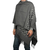 Ruana Poncho Mantón Hombre Guarda Pampa