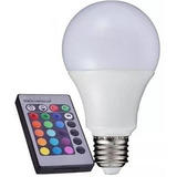 Lampada Bulbo Rgb Led Colorida Controle Remoto 110v/220v (bivolt)