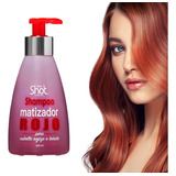 Shampoo Matizador Color Rojo Profesional Kolor Shot 300ml