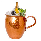 Caneca Moscow Mule 500ml Drinks Bartender Cor Cobre