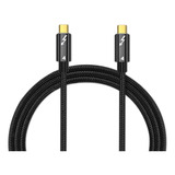 Cable Thunderbolt4 Usb4 40gbps Tipo-c A Tipo-c 100w 8k 60hz