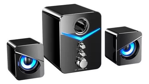 Alto-falante Bluetooth 5.0 Rgb Home Theater Hifi Para Tv Pc