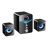 Alto-falante Bluetooth 5.0 Rgb Home Theater Hifi Para Tv Pc