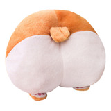 Muñeca De Peluche Corgi Pillow For Niños, Regalo Con Forma