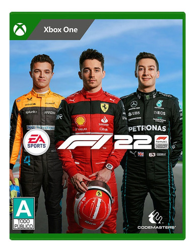 Videojuego En Formato Físico Ea Sports F1 22 Para Xbox One