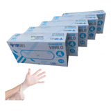 Guantes De Vinilo Xs-s-m-l-xl Caja De 100 Unidades..