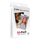 Papel Fotográfico Instantáneo, Zink Polaroid 2 X 3 (pack 20)