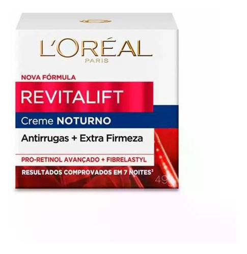 Creme Hidratante L'oréal Paris Revitalift Pro-retinol Noite