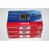 Sony 8 Mm Video Cassette Tape P6   120 Mp   120 Minut
