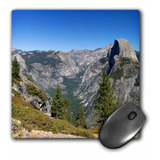 3drose Parque Nacional Yosemite Con Half Dome Alfombrilla