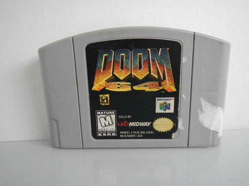 Doom 64 N64 Gamers Code*