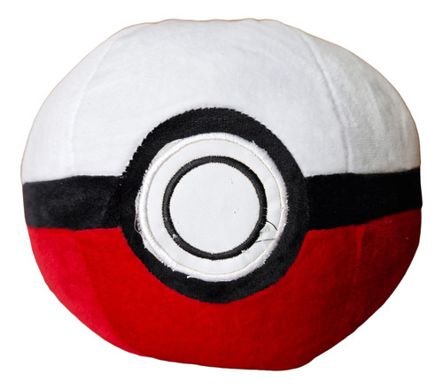 Pokebola Suave De Peluche, Pokemon, Poke Bola 25 Cm