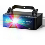 Rayo Láser Rgb Colores Dmx Potente 500mw Luz De Dj Fiesta