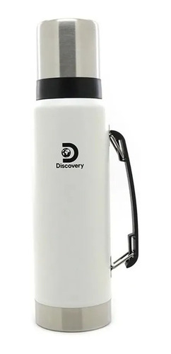 Termo Discovery De Acero Inoxidable 1.3 Litros Mate Camping*