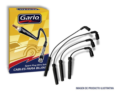 Jgo Cables Bujias Gol L4 1.6l 8v Sohc 16-18 Garlo Cobre