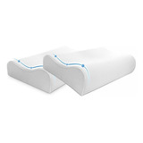 Almohada Ortopédica Viscoelastica Cervical Memory Set X 2