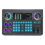 Tarjeta De Sonido Live Mixing Portable 48v Professional