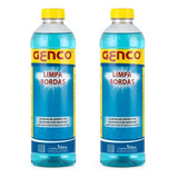 Kit 2 Unidades Genco Limpa Bordas Para Piscinas 1l