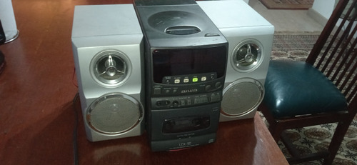 Mini System Aiwa Lcx50 Peças Ou Restaurar.. Liga Não Sai Som