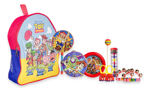 Kit Bandinha Phx Toy Story Musicalização Infantil C/ 6 Instr