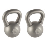 Par De Pesas Rusa Kettlebell Pvc 5kg Funcional Gym Gimnasio