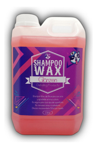 Glänzen Shampoo Con Cera 2lts - |yoamomiauto®|