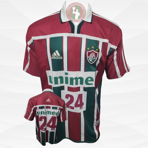 Camisa Fluminense 2002 De Jogo Tamanho G - adidas