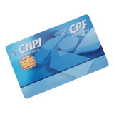 10 Cartão Smart Card Certificado Digital  A3pf Ou A3pj Token