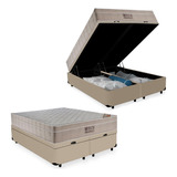 Cama Box Baú Queen Ortobom Molas Ensacadas Airtech 158cm