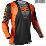 Jersey  Fox 360 Dier 2022 Color Naranja Fluor Mx/mtb