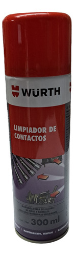 Limpiador De Contactos Electrónicos Wurth 300ml