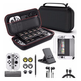 Funda De Kit De Accesorios Para Nintendo Switch Oled 17 En 1