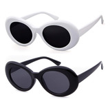 Giifore White Clout Goggles Gafas De Sol Mujer Hombre Retro 