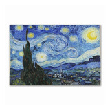 Pintura Cuadro Vincent Van Gogh (sin Marco) La Noche Estr...