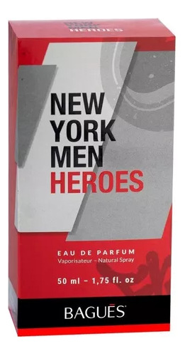 Fragancia Bagues New York Men Héroes 50ml Type 212 Heroes