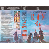 Ran Vhs Akira Kurosawa Drama Bélico Japón