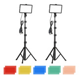 Lámpara De Fotografía, Kit De Video, Paquete De Luces Usb, B