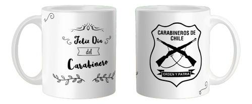 Tazas Personalizadas Para Carabineros De Chile