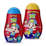  Kit Infantil Shampoo E Cond Luccas Neto + Adesivos