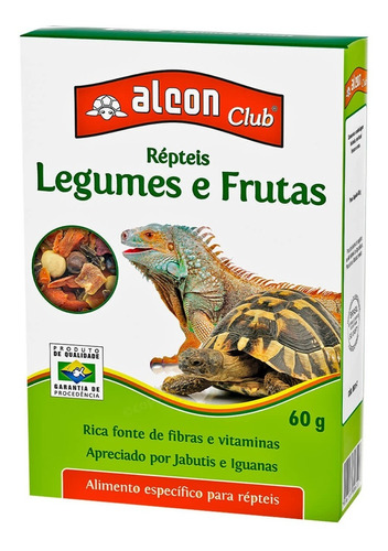 Ração Alcon Club Repteis Jabuti & Iguana 60g