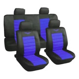 Funda Cubre Asiento Cuerina Auto Universal Completa Sport Az