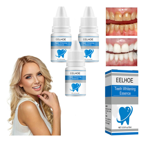 3×esencia Blanqueadora Dental Limpeza - mL a $7174