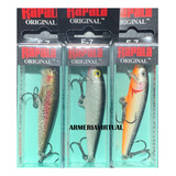 Señuelos Rapala Original  7 Cm X 3  / Armería Virtual