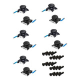 10 Joysticks + 20 Tornillos Tri Wing Para Control Joycon Ns