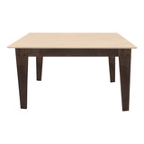 Mesa Comedor Escandinava 130x60 Madera Moderna Melamina 